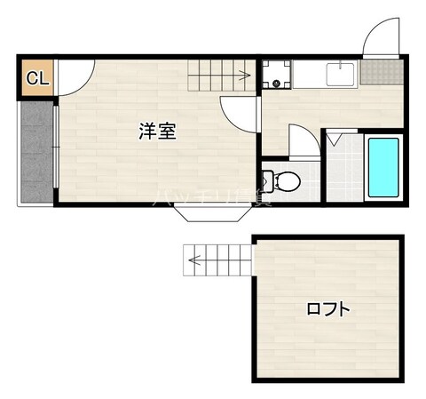 ムーンハイツ博多の物件間取画像